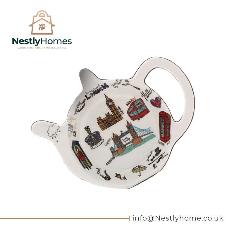 Souvenir London Sketch Tea Bag Tidy