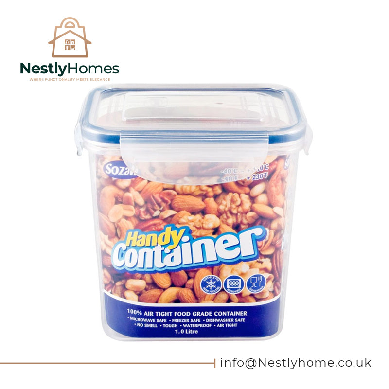 Sozali Airtight Food Container Rect 1.0ltr