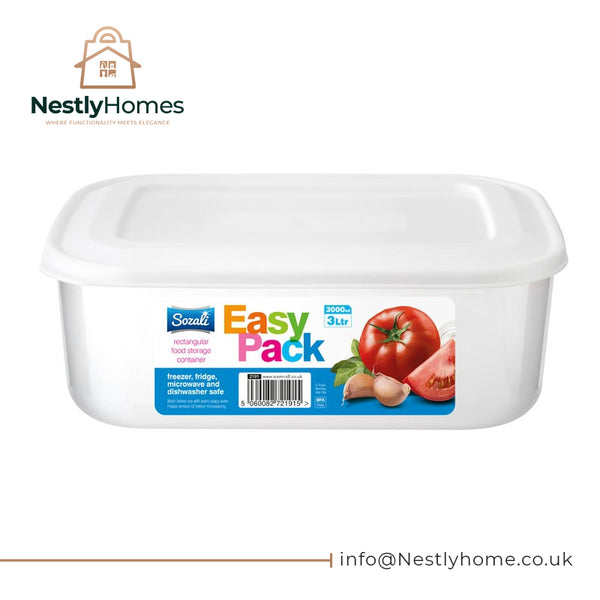 Sozali Easy Close Container 3 Ltr