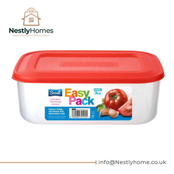 Sozali Easy Close Container 3 Ltr