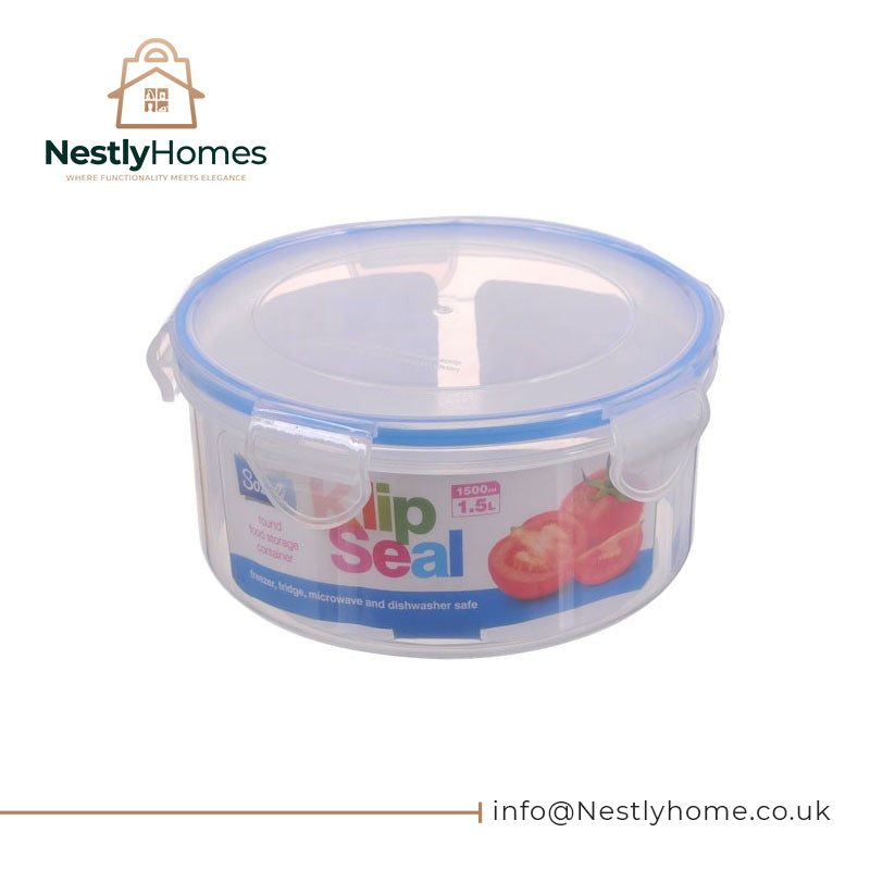 Sozali Kilpseal Round Container 1.5ltr