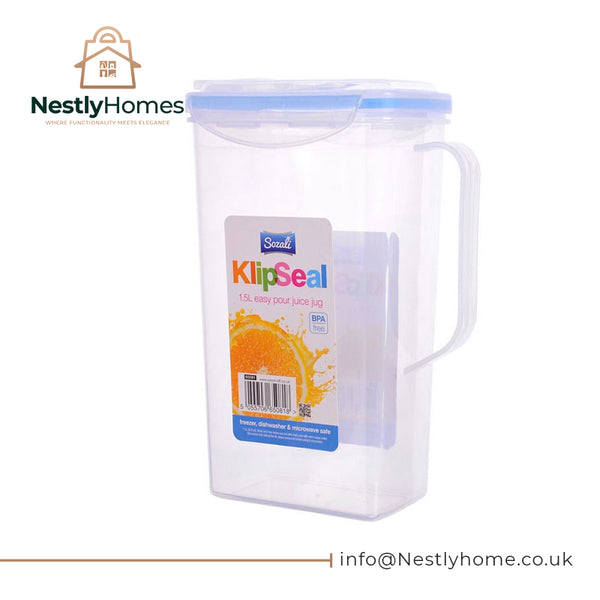 Sozali Klip Seal Juice Jug 1.5ltr