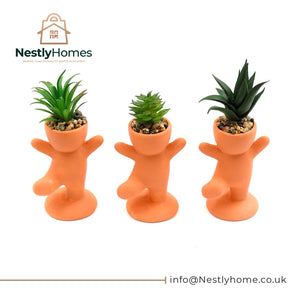 Succulent Standing Man 16.5cm D000