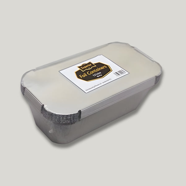 Superior Foil 10 Containers & Lid 1.5 L