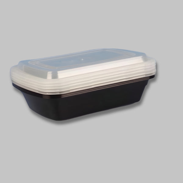 Superior Plastic 5 Containers & Lid 32 Oz