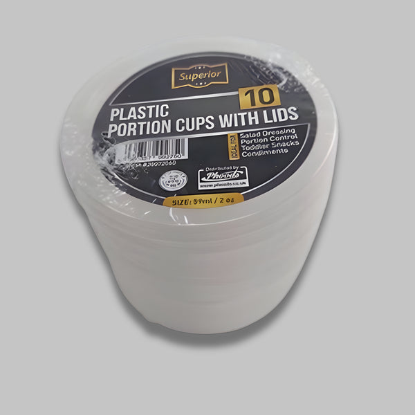 Superior Round 10 Container & Lid 2 Oz
