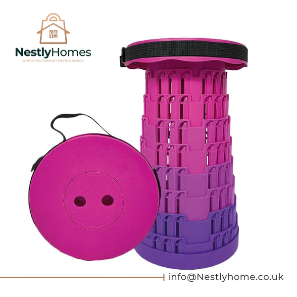Telescopic Stool Purple