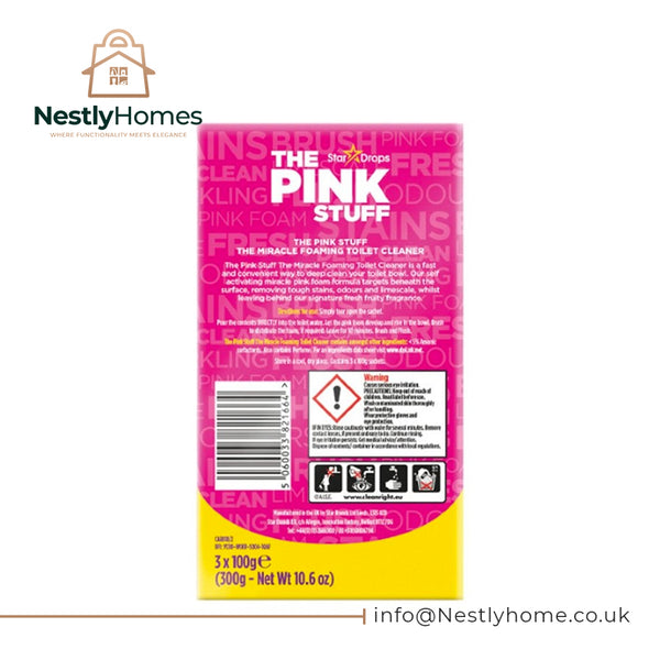 The Pink Stuff Miracle Foaming Toilet Cleaner