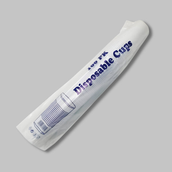 Thl Plastic Cups Clear 100 Pcs 180Ml