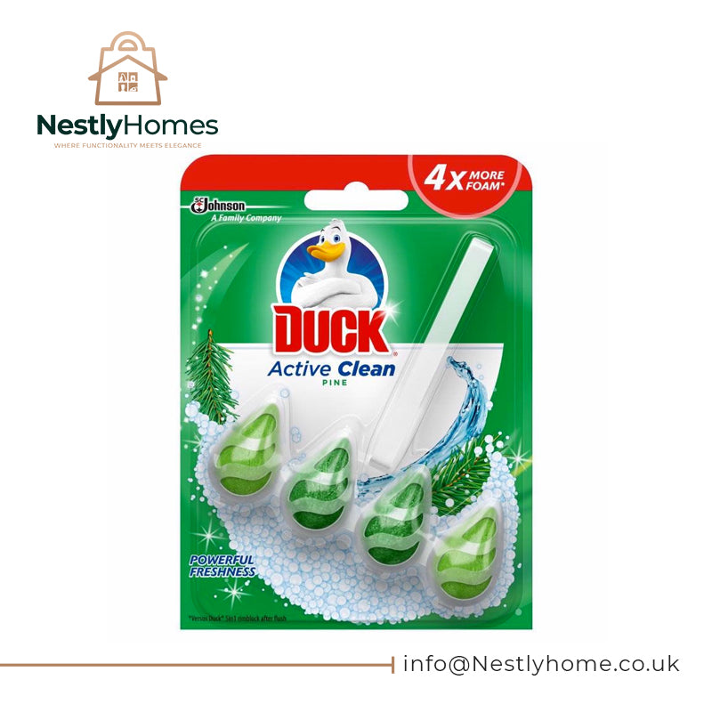 Toilet Duck 5-in-1 Rim Block Pine PK8