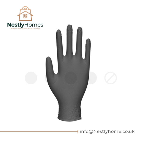 Unigloves Black Pearl Small 100 Gloves