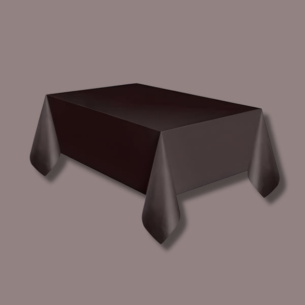 Unique Rect Black Table Cover 54X108In