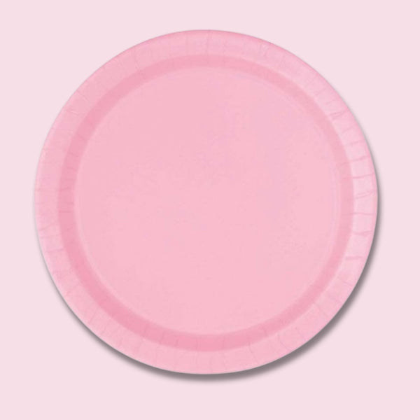 Unique Round 9In Lovely Pink 16 Plates