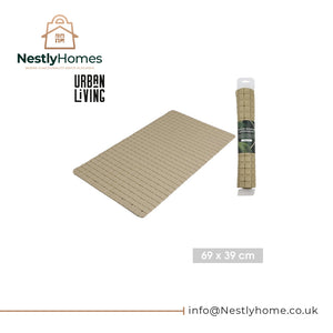 Urban Living Antislip Bathmat 69x38cm Gold