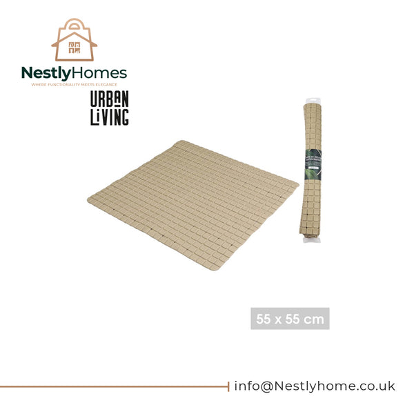 Urban Living Antislip Bathmat 55x55cm Gold