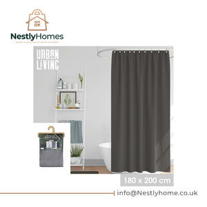 Urban Living Pasha Shower Curtain Moonstruck 180x200
