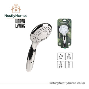 Urban Living Shower Head Chrome 3 Jets