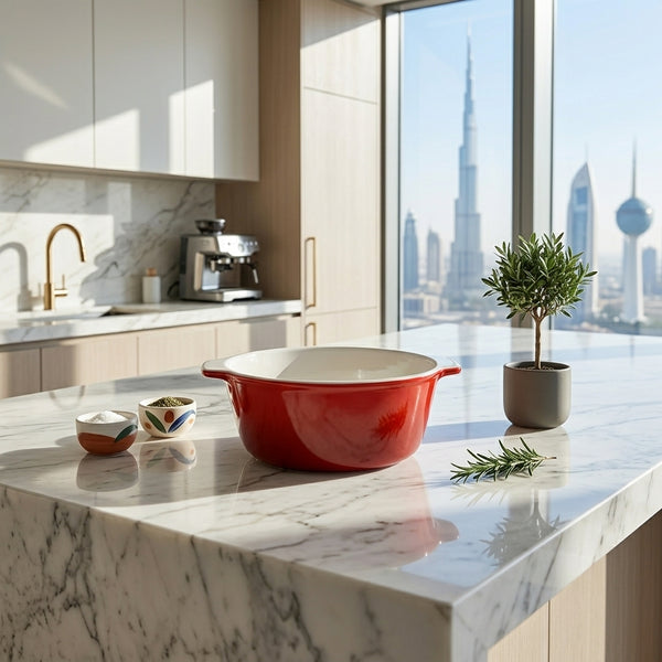 Oven Love Dish Round Red 0.16L