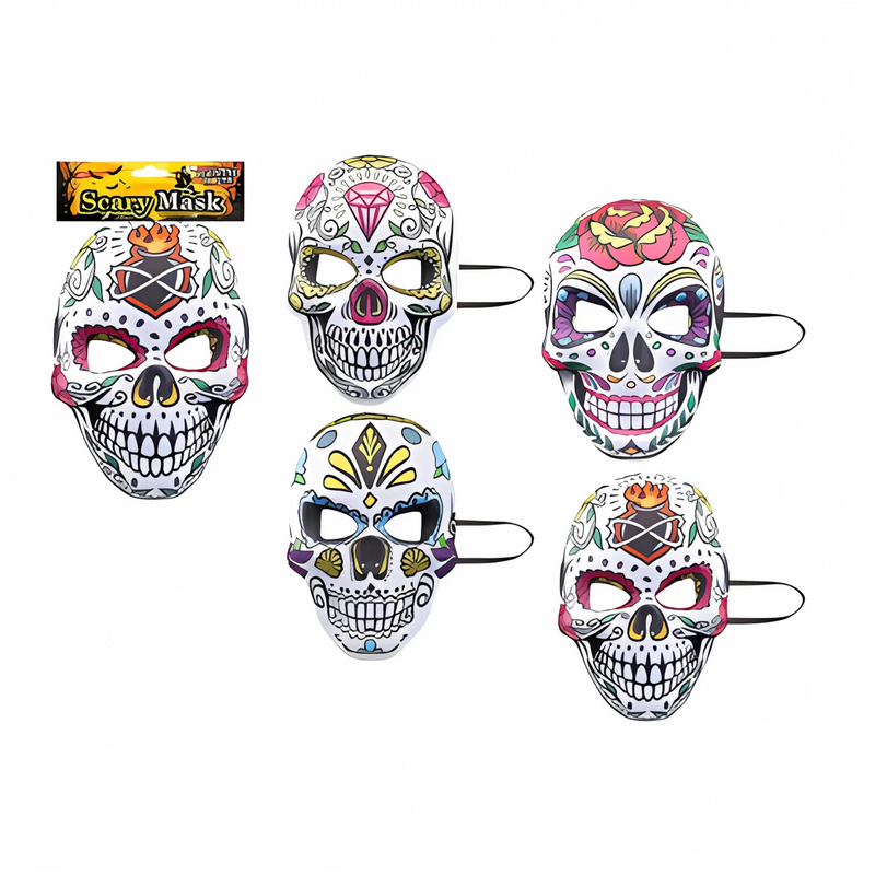 HALLOWEEN CANDY SKULL MASK