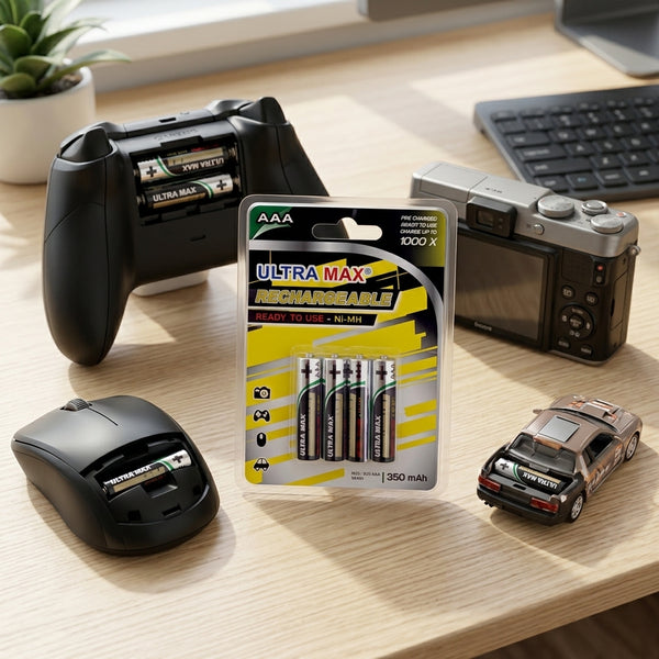 Ultramax Ni-Mh Aaa Batteries 350Mah
