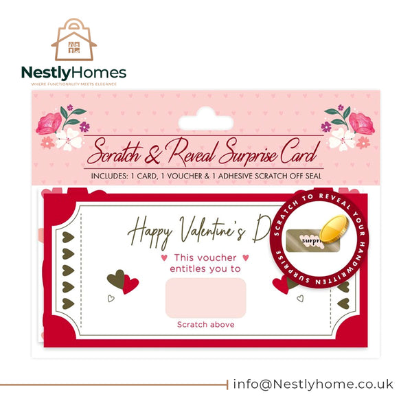 Valentines Scratch Card Voucher