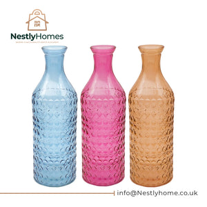 Vase Bottle Style 3 Asst 30cm