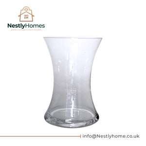 Vase Glass Carmen Handtied 20cm