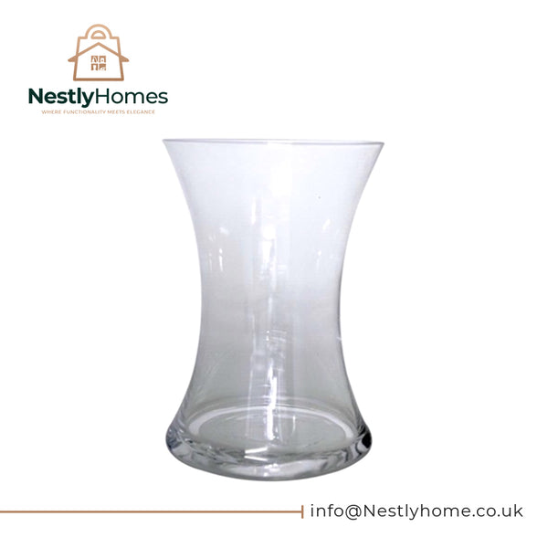 Vase Glass Carmen Handtied 20cm