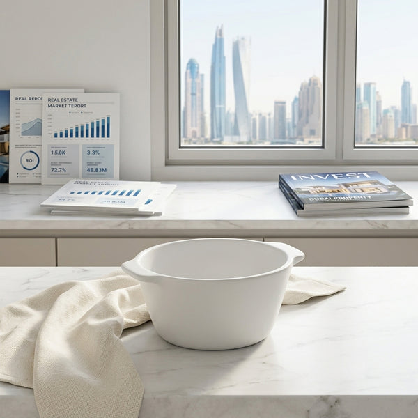 Oven Love Dish Round White 0.16L