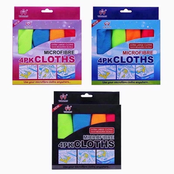 Yilian Microfibre 4 Cloths