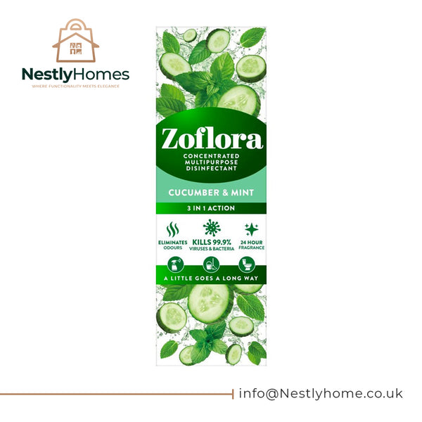 Zoflora Cucumber & Mint Concentrate, 250ml (Pack of 1)