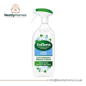 Zoflora Linen Fresh Multipurpose Disinfectant Spray, Antibacterial Multi-surface Cleaner, Pet-Friendly, Kills 99,9% of Bacteria & Viruses, 1 x 800ml