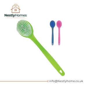 Adorn Plastic Long Handle Shower Brush