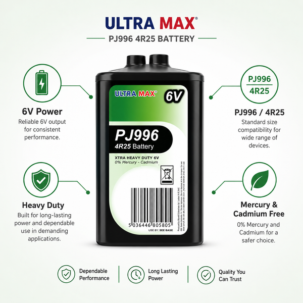 Ultramax Lantern Battery Pj996