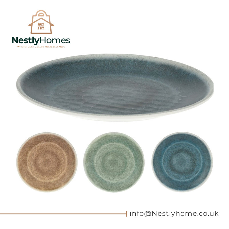 Melamine Dinner Plate 27.5cm Assorted Colours
