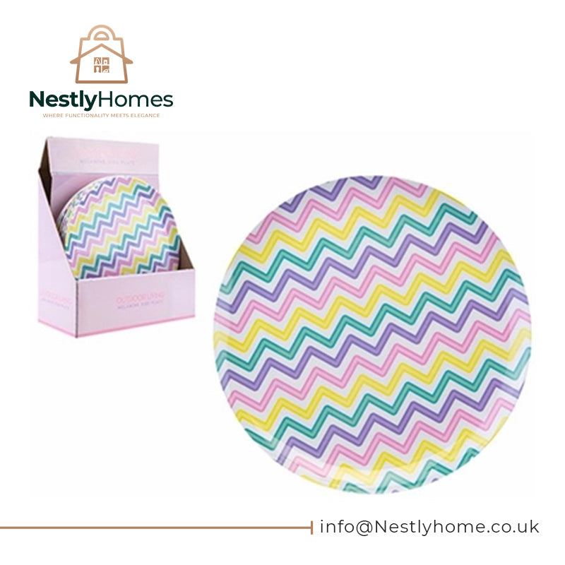 Melamine Easter Side Plate 8 Inch