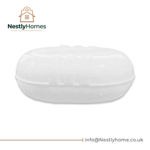 Signature Plastic Soap Box White