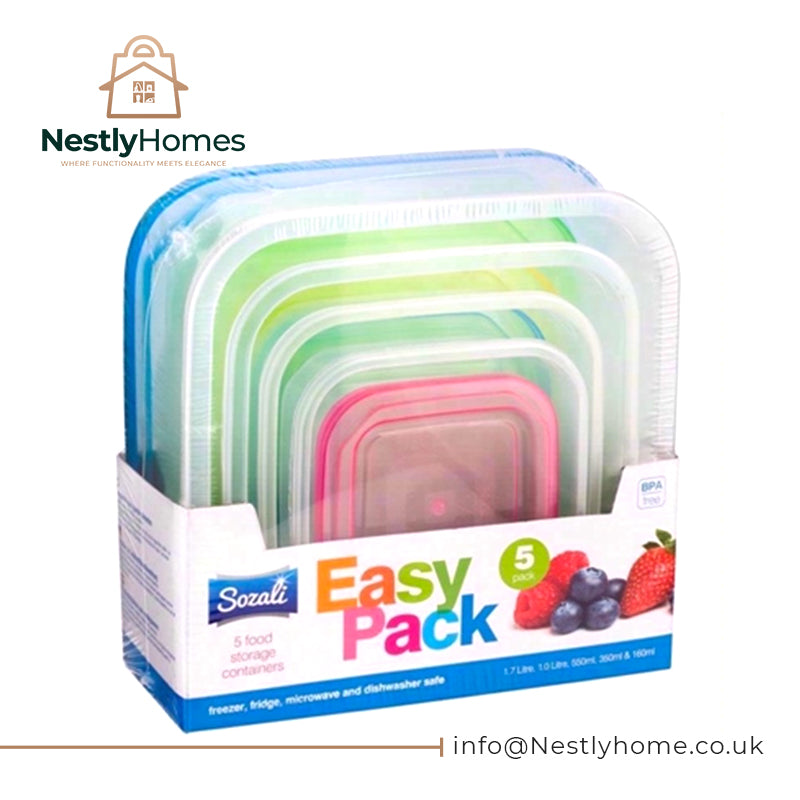Sozali Storage Box 5pk