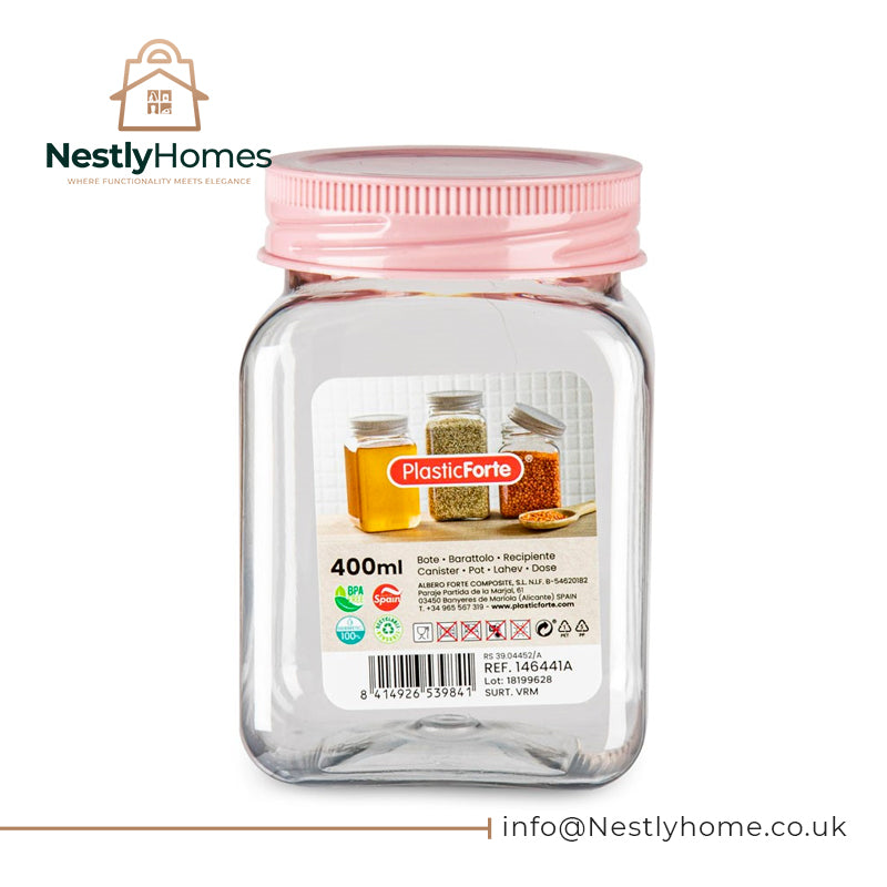 Square Canister Classic 400ml Surt Vrm