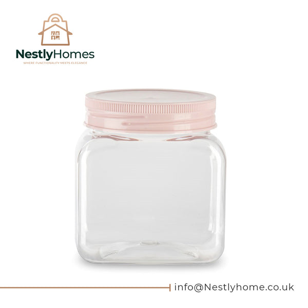Square Canister Classic 800ml Assorted Vrm