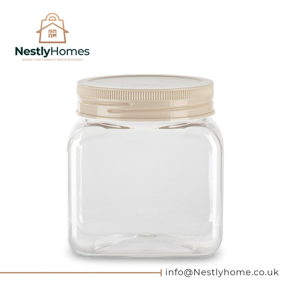 Square Canister Classic 800ml Assorted Vrm