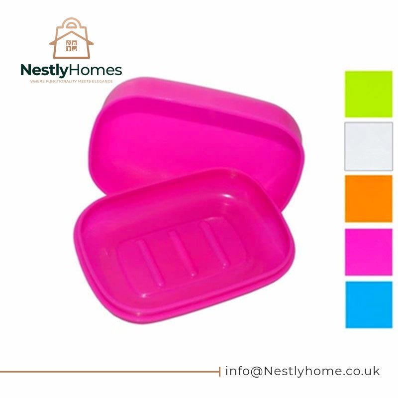 Superbright Plastic Soap Boxes Pk10