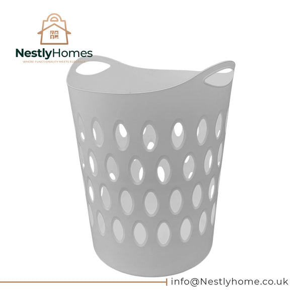 Thumbs Up Large Flexi Laundry Basket Grey