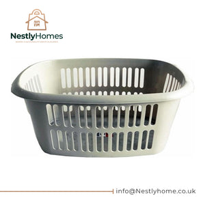 Tml Laundry Basket Rectangular Taupe