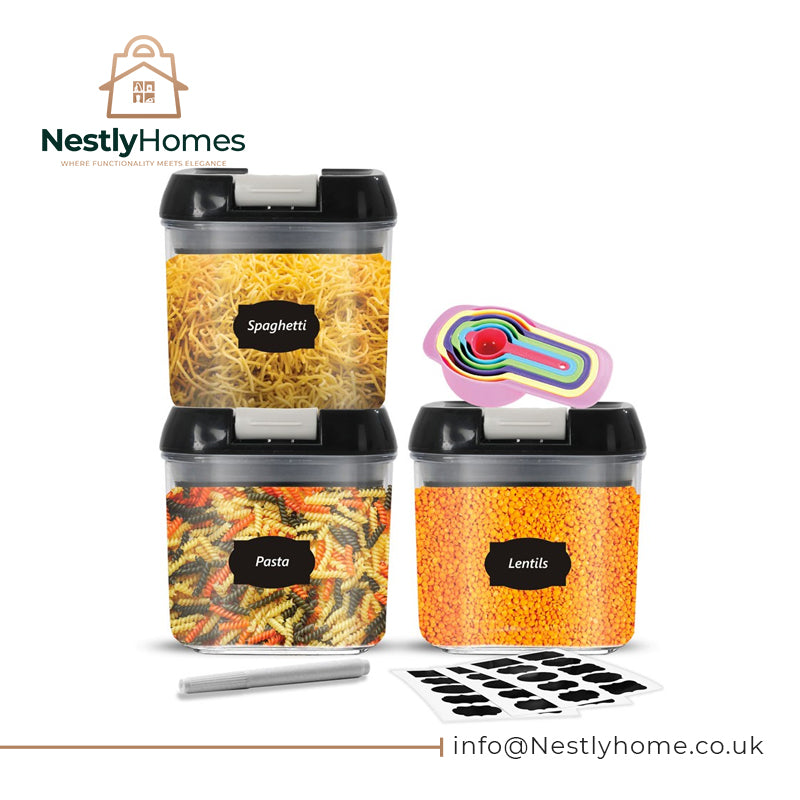 Top 3 Plastic Food Storage Containers 0.5ltr 3pcs