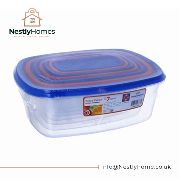 Vpl Prince Set 7 Rect Food Box