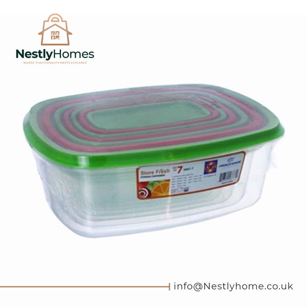 Vpl Prince Set 7 Rect Food Box