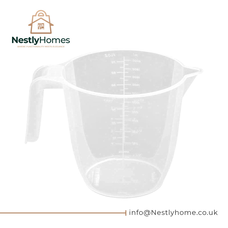 Wham Stackable Clear Plastic Measuring Jug ( 2L ) Capacity