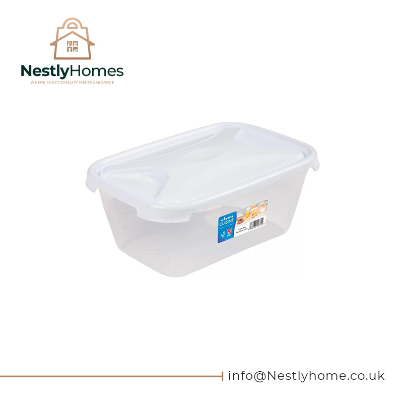 Wham Rect Food Container 1.2ltr