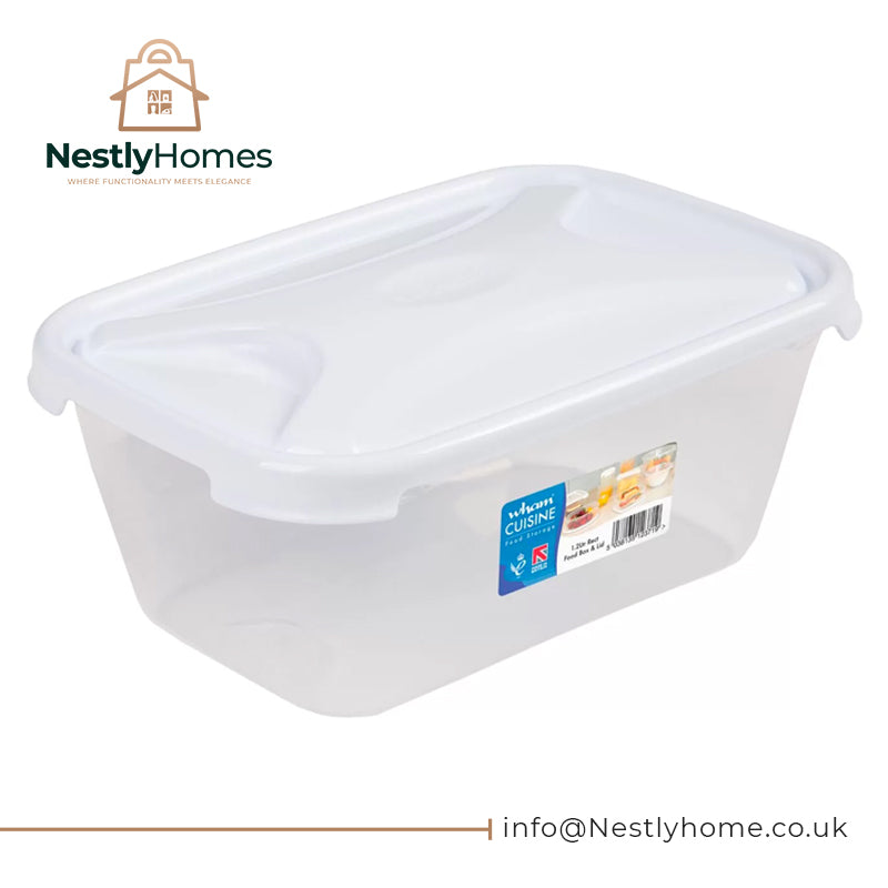 Wham Rect Food Container 6 Ltr